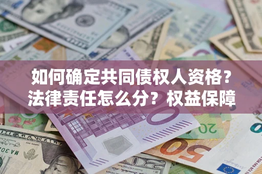 北京如何确定共同债权人资格？法律责任怎么分？权益保障技巧揭秘！