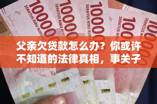 北京父亲欠贷款怎么办？你或许不知道的法律真相，事关子女未来