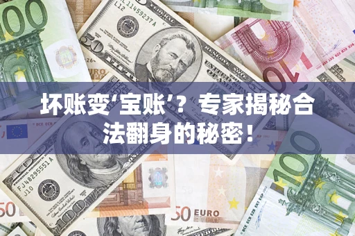 北京坏账变‘宝账’？专家揭秘合法翻身的秘密！