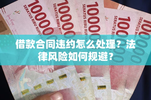 北京借款合同违约怎么处理？法律风险如何规避？