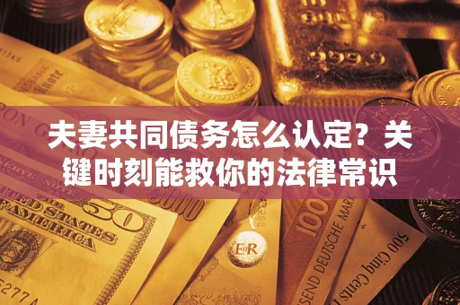 北京夫妻共同债务怎么认定？关键时刻能救你的法律常识