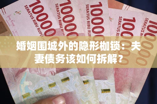北京婚姻围城外的隐形枷锁：夫妻债务该如何拆解？